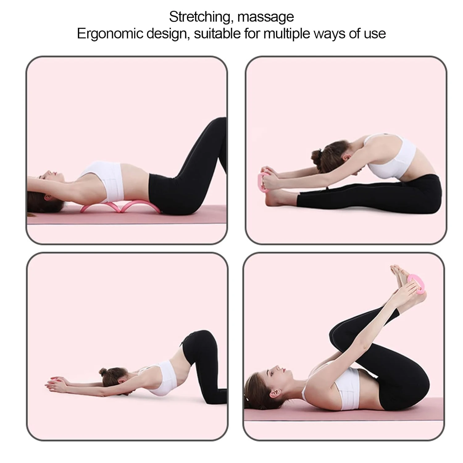 Comfortable Open Shoulder Yoga Rings