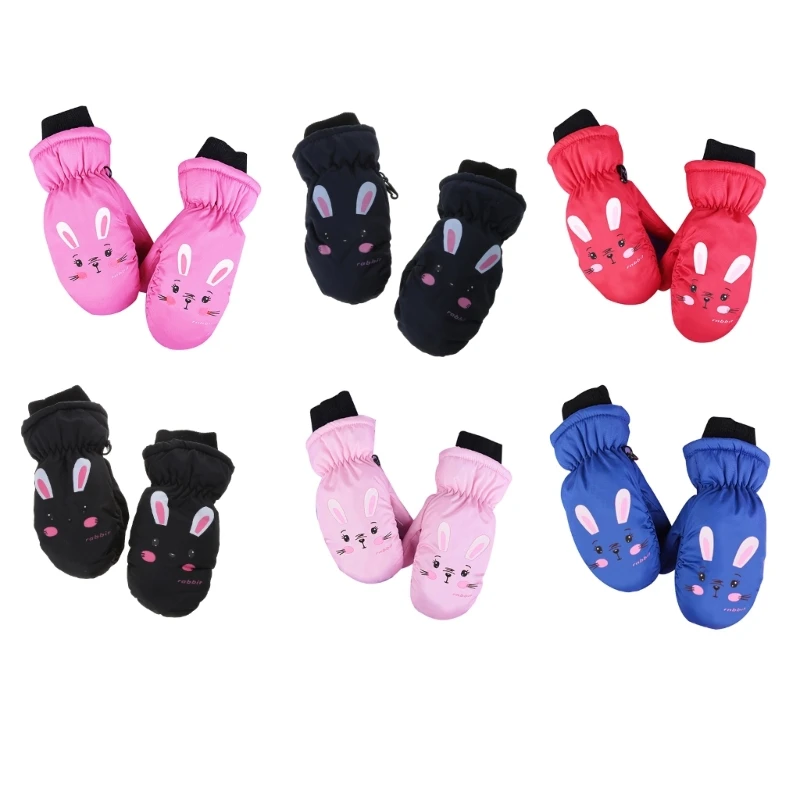 Kids Ski Gloves Comfortable & Stylish Gloves Warm & Durable Lightweight Perfect for Outdoor Activities in Winter