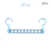 3pcs Blue