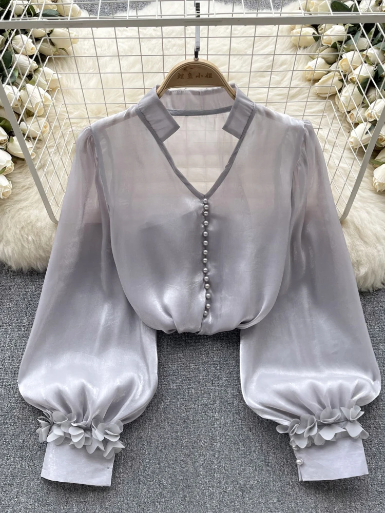 Maglietta Donna Aderente Scollo A V Manica Lunga – Basic Elegante E Sexy