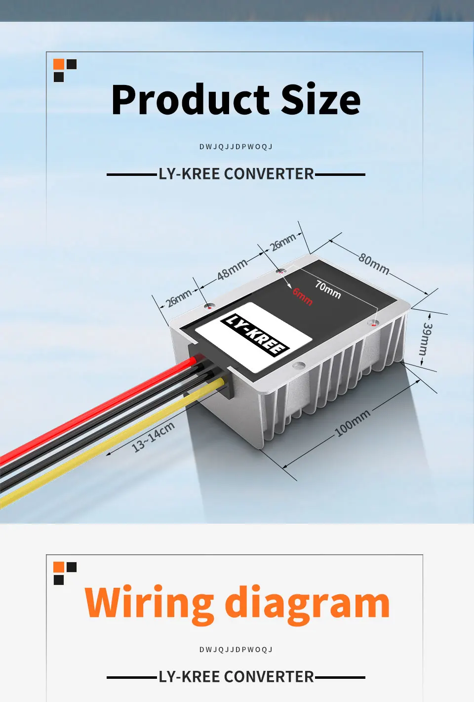24V 36V 48V 60V a 12V Step-down