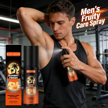 Fruity Deodorizing Spray for Man Underarm Deodorizing Odor Removal Keep Fresh Lasting Fragrance Reduce Body Bad Smell Body Spray 1