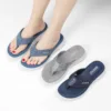 SIKETU Brand Summer Fashion Simple Flip Flops Women Wedge Clip Toe Shoes Leisure Slides Blue Lightweight Comfortable Waterproof 4