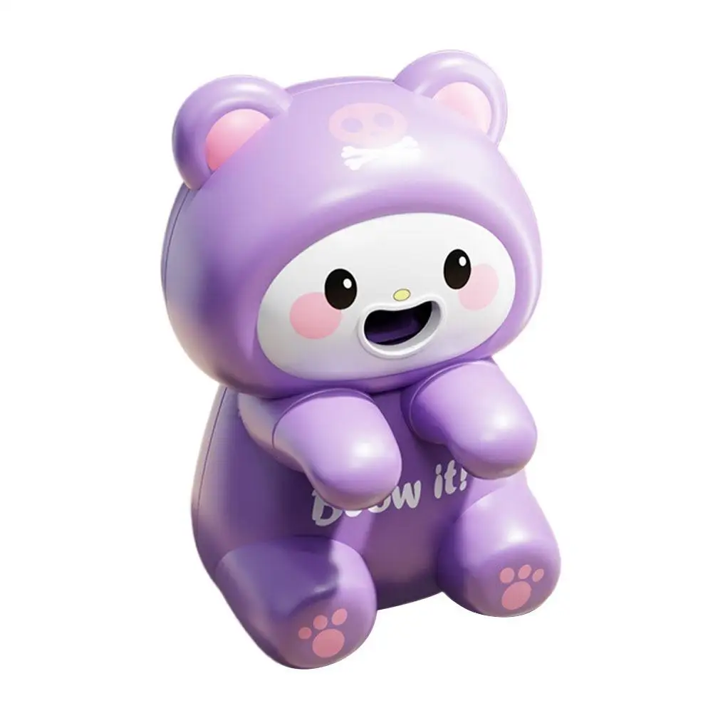 Cartoon Animal-Themed Mini Electric Cooling Fan for Safe and Quiet Baby Feeding