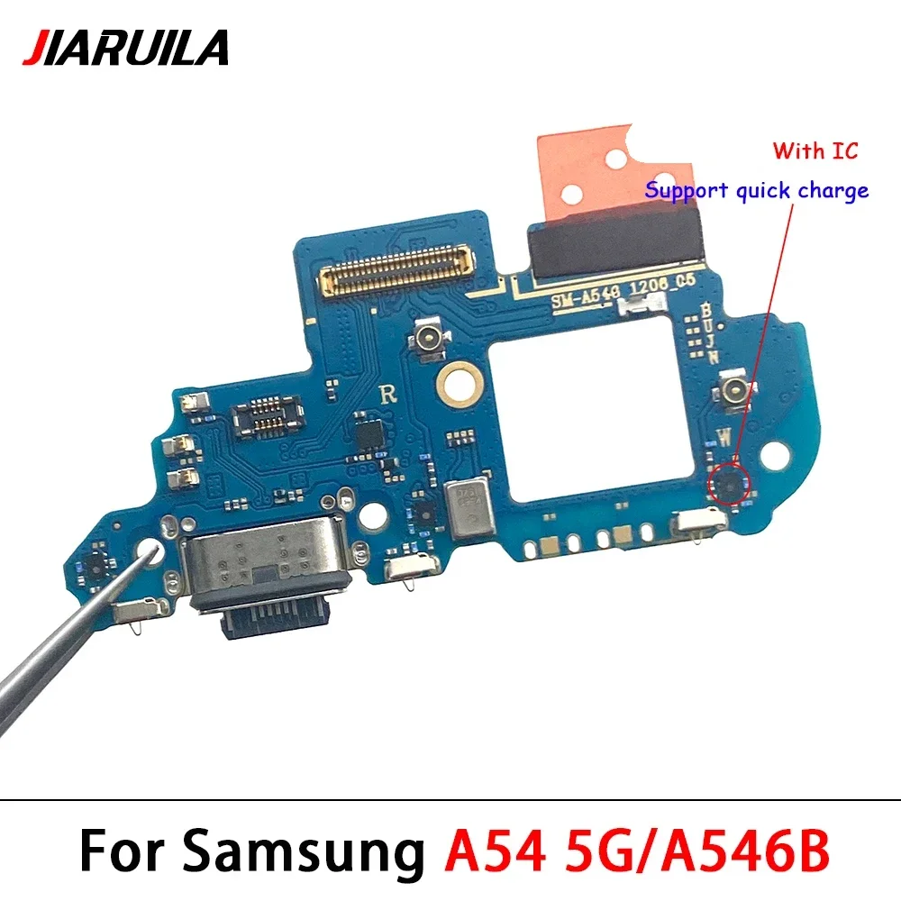 Universal USB Charger Charging Port Dock Connector with Microphone Board Flex Cable