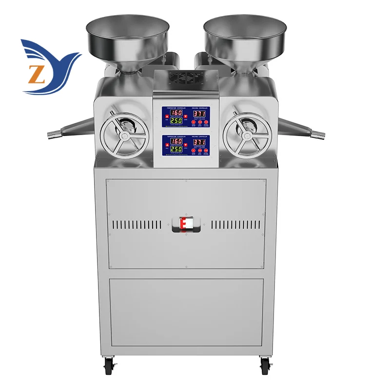 Oil Press Machine P60 Rapeseed Sesame Peanut Equipment Medium Commercial Selling Edible Sunflower Seed Tea Seed Extraction 5