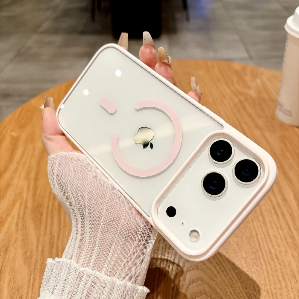 Enhanced Armor Case with Soft+Hard Acrylic Transparent Cover