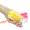 3pcs Sponge Cleaning Brush Home Kitchen Cleaning Accessories Long Handle Brush Bottle Cup Glass Washing Clean Tool Cleaner Brush 1