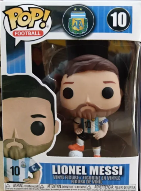 Pop Anime Figure Football Stars Lionel Messi #10#50 Vinyl Action Figures Collection 4