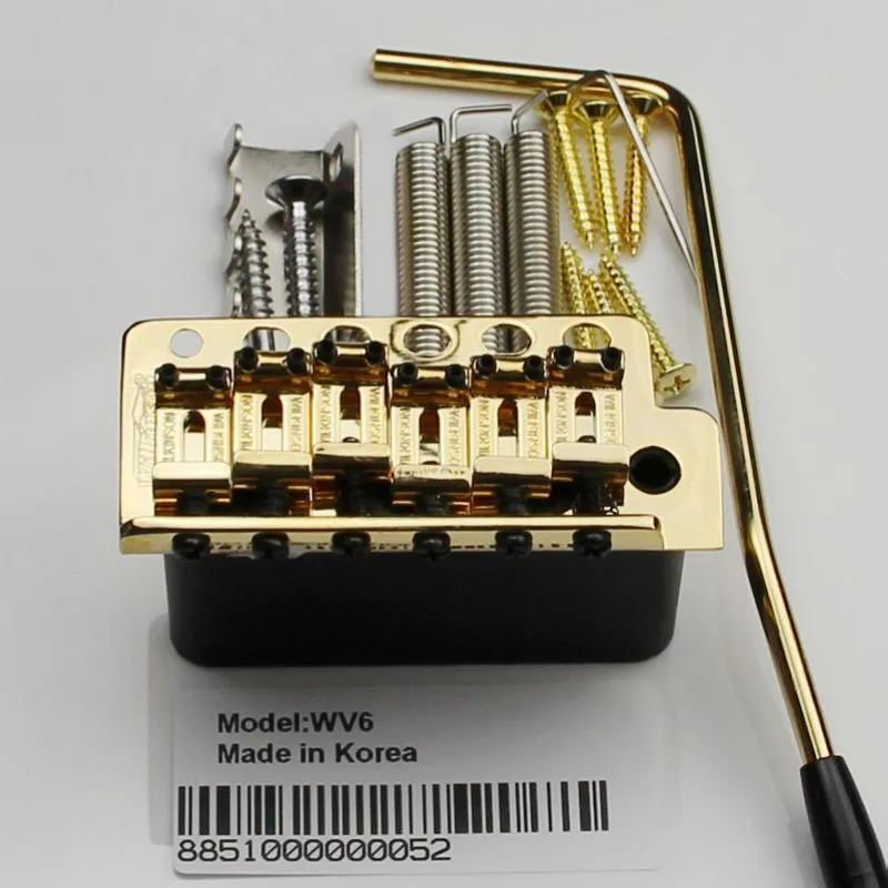 Description Picture 6 of itemKorea ST Guitar Wilkinson WV6 Tremolo Bridge + Bent Steel Saddles