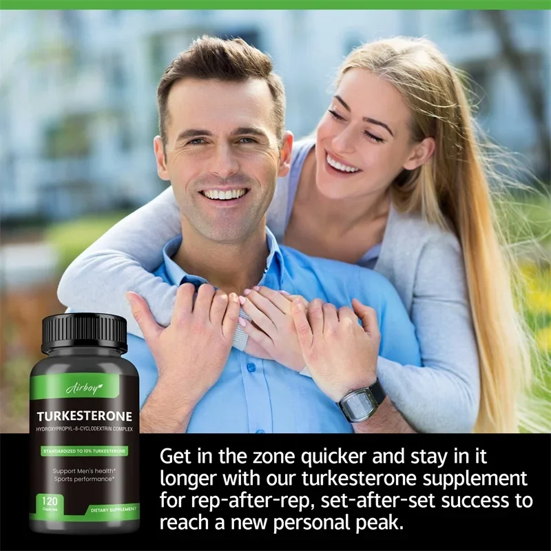 Turkesterone-Natural Anabolic Agent for Lean Muscle Growth and Strength Enhancement Provides Energy and Endurance muscle supplement