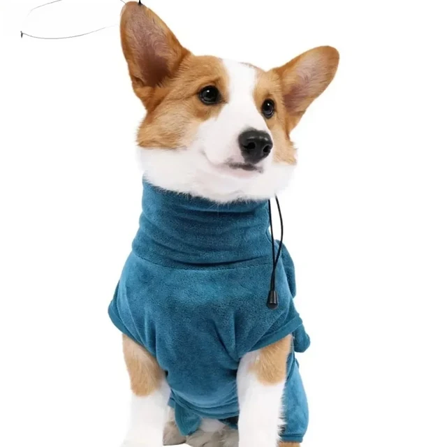 Dog towels dry quickly and absorb water quickly Suitable for small dogs and cats such as dry towels,bathrobes and shower caps 2