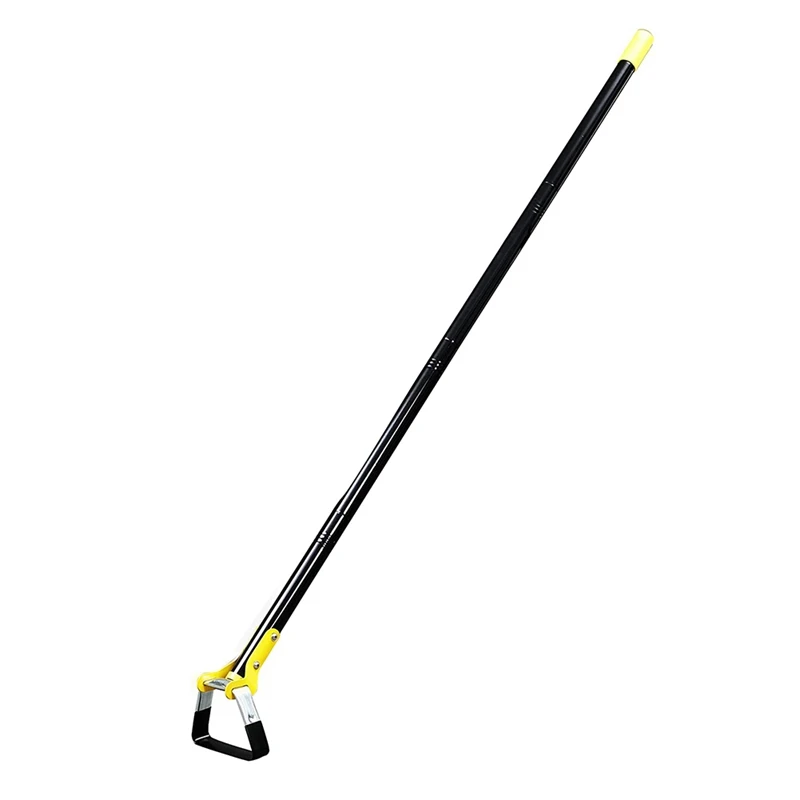 

Garden Tool Garden Lawn Hoe, Used For Weeding Gardening Long Handle Heavy-Adjustable Weeding Ring Stirrup Hoe Black