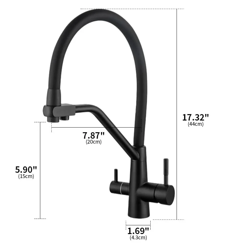 صنبور المطبخ 3 في 1، مصنوع من الفولاذ المقاوم للصد...