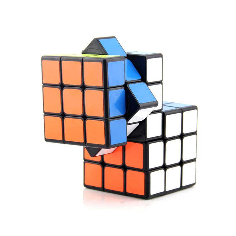 3x3 Conjoined Magic Cube 3x3x3 Speed Cube Puzzle Toy For Kids Boys Gift Colorful Bandaged Toys Brain Teasers Kids Gifts 4