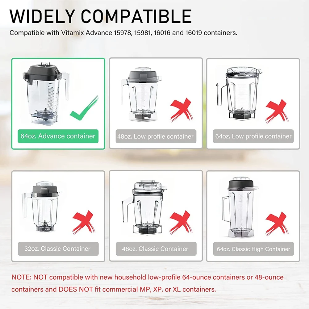 고급 스테인리스 믹서기 교체 블레이드, Vitamix 015990 15990, 32