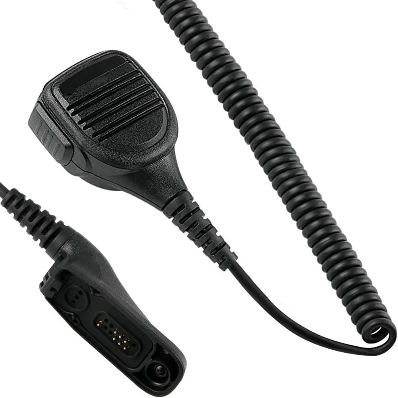 Speaker Mic with Reinforced Cable for Motorola Radios APX6000 APX7000 APX8000 XPR6350 XPR6550 XPR7550 XPR7350e XPR7550e XPR7580e