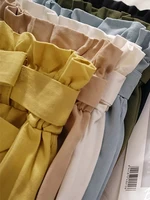 Summer Autumn Skirts Womens Midi Knee Length Korean Elegant Button High Waist Skirt Female Pleated School Skirt - Image 2