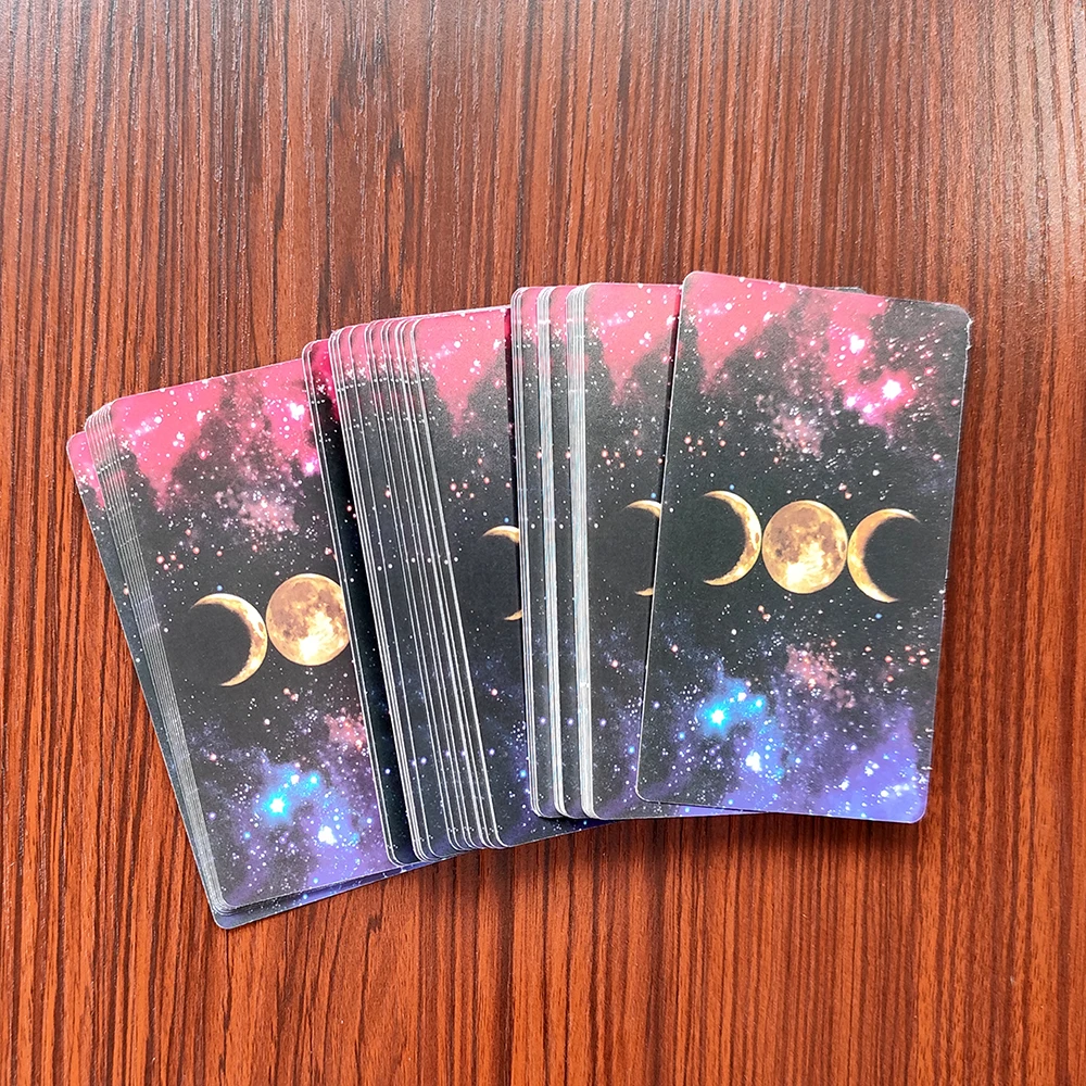 Witches Divination Tarot Cards Set of 78 Surface Laser Cards with English PDF Book for Beginners (English Edition) 5