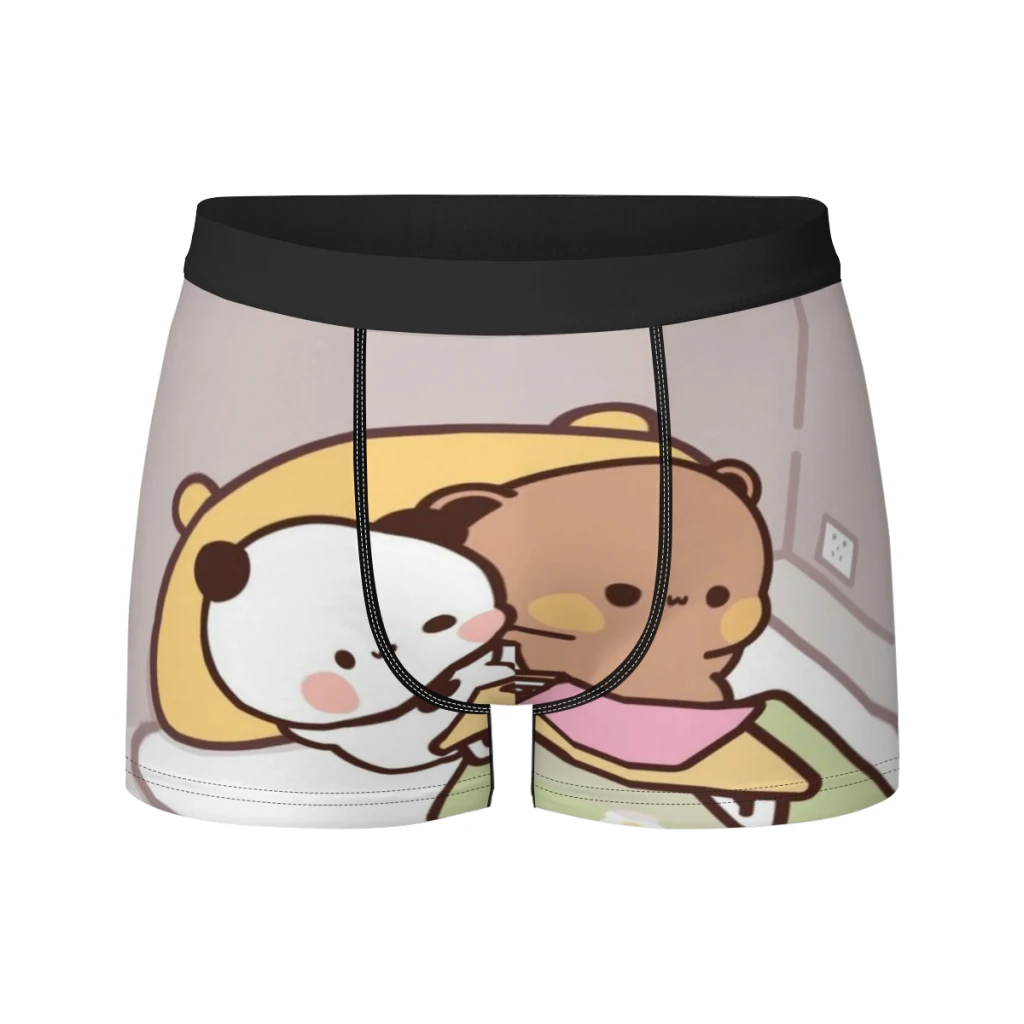 thumbnail image 1 of Calzoncillos tipo bóxer transpirables para hombre, ropa interior, regalo, con diseño de oso panda, Bubu Dudu, 1 of 5