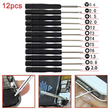 

12pcs Magnetic Precision Screwdriver Set Mini Multi-Function for iPhone Smartphone Tablet Repairing Tools Set