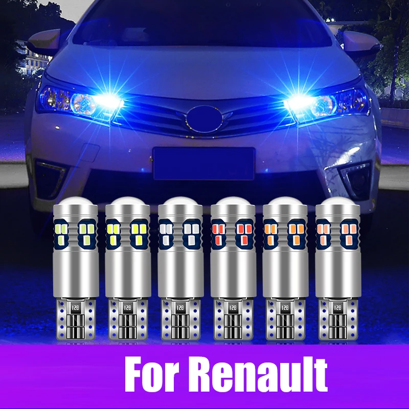 

For Renault Clio Megane Fluence Captur Kadjar Laguna Scenic Espace Koleos Twingo ZOE Duster Car LED Clearance Lights Accessories