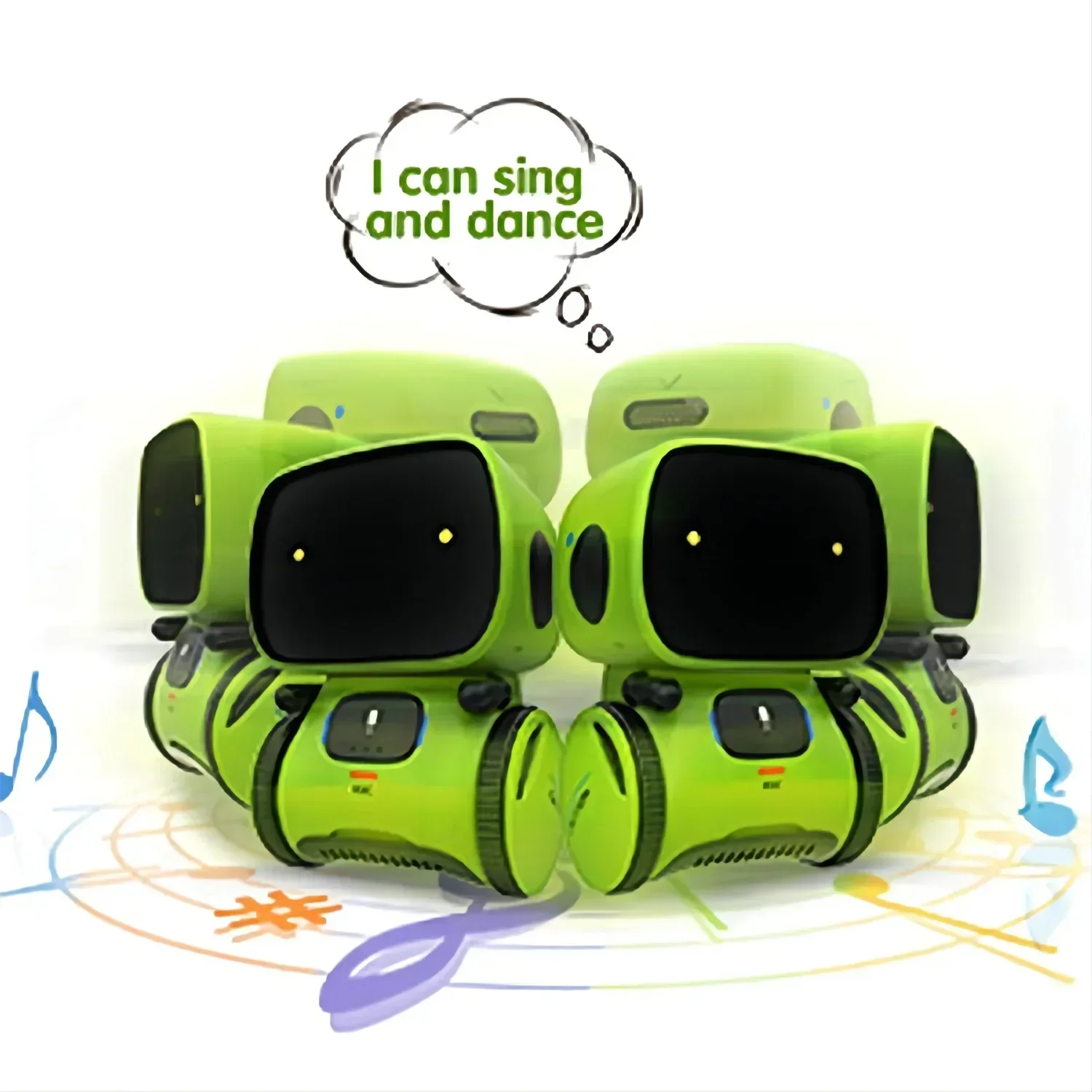 3 Languages Versions Touch Control Interactive Toy Gift Newest Type Smart Robots for Children Intelligent Dance Voice Command