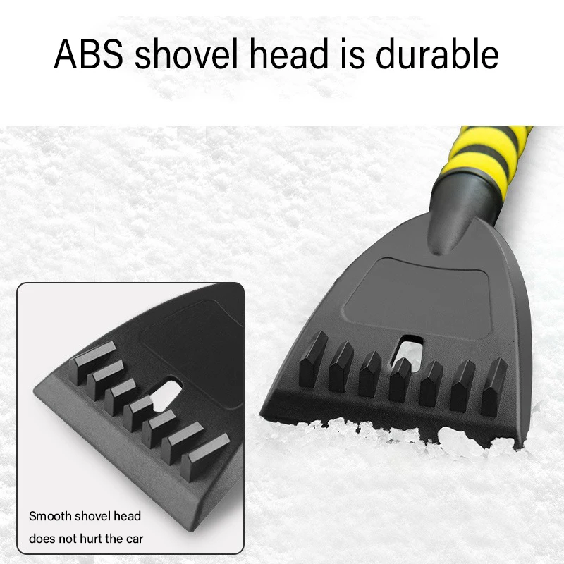 Multi-purpose car cleaning brush Deicing shovel Removable snow shovel dust windshield retractable