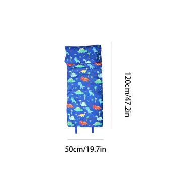 Camping Sleeping Bag Backpacking Comfortable Sleeping For Boys Roll-up Design Travel Sleeping Bag With Pillow And Blanket For Da 6