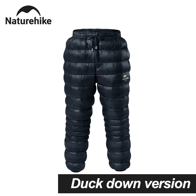 Naturehike Winter Duck Down Hiking Pants DW90 Women Men Skiing Outdoor Camping Trekking Thicken Waterproof hiking pants
