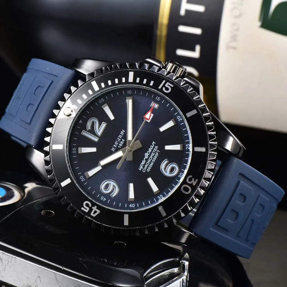 

New Original Brand Watches For Mens Top Quality Multifunction Sports Watch Business Automatic Date Luminous Quartz AAA Clocks