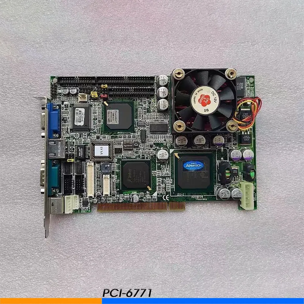 PCI 6771 REV B1 B2 Original Disassembly Machine For Advantech Half length Industrial Control Motherboard
