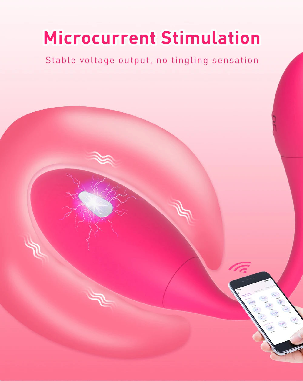Wireless Remote Control G-Spot Vibrator with App Function