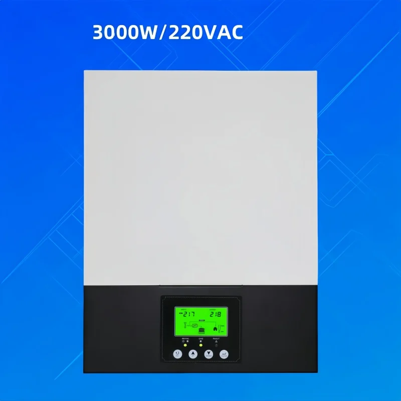 ZHENX 하이브리드 태양광 인버터 5500W 고주파 인버터 제어 통합 기계 순수 사인파 220VAC/48v