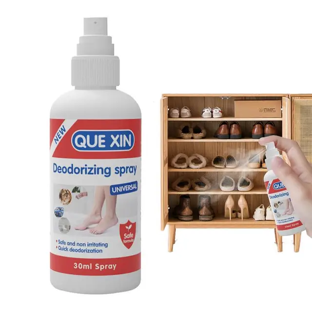 Cipő Dezodorizáló Spray 30 Ml Szaglást És Lábszagtalanító Spray-T Hosszú Élettartamú Sportolók Láb Hatékony Frissítő Gyors