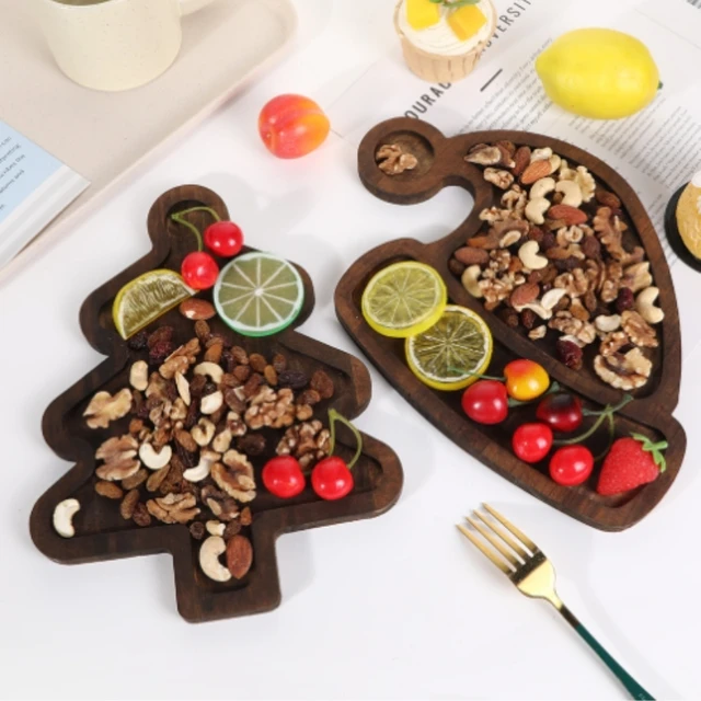 Christmas Tree Wooden Tray 1