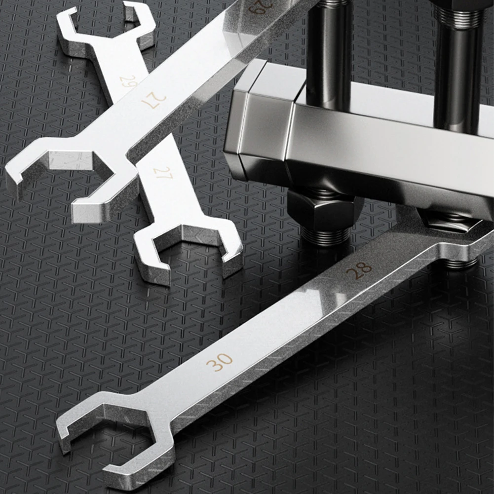 1pc Water Distributor Wrench 4 Points 6 Points Wrench Hand Tools For Heating Pipe Applications Disassembly Cleaning Tool