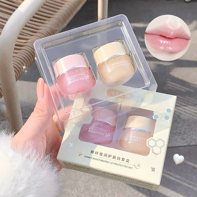 EEINTO Bee Essence Honey Nourishing Lip Care Kit — Gentle Lip Mask for Exfoliation, Softens and Removes Dead Skin 2