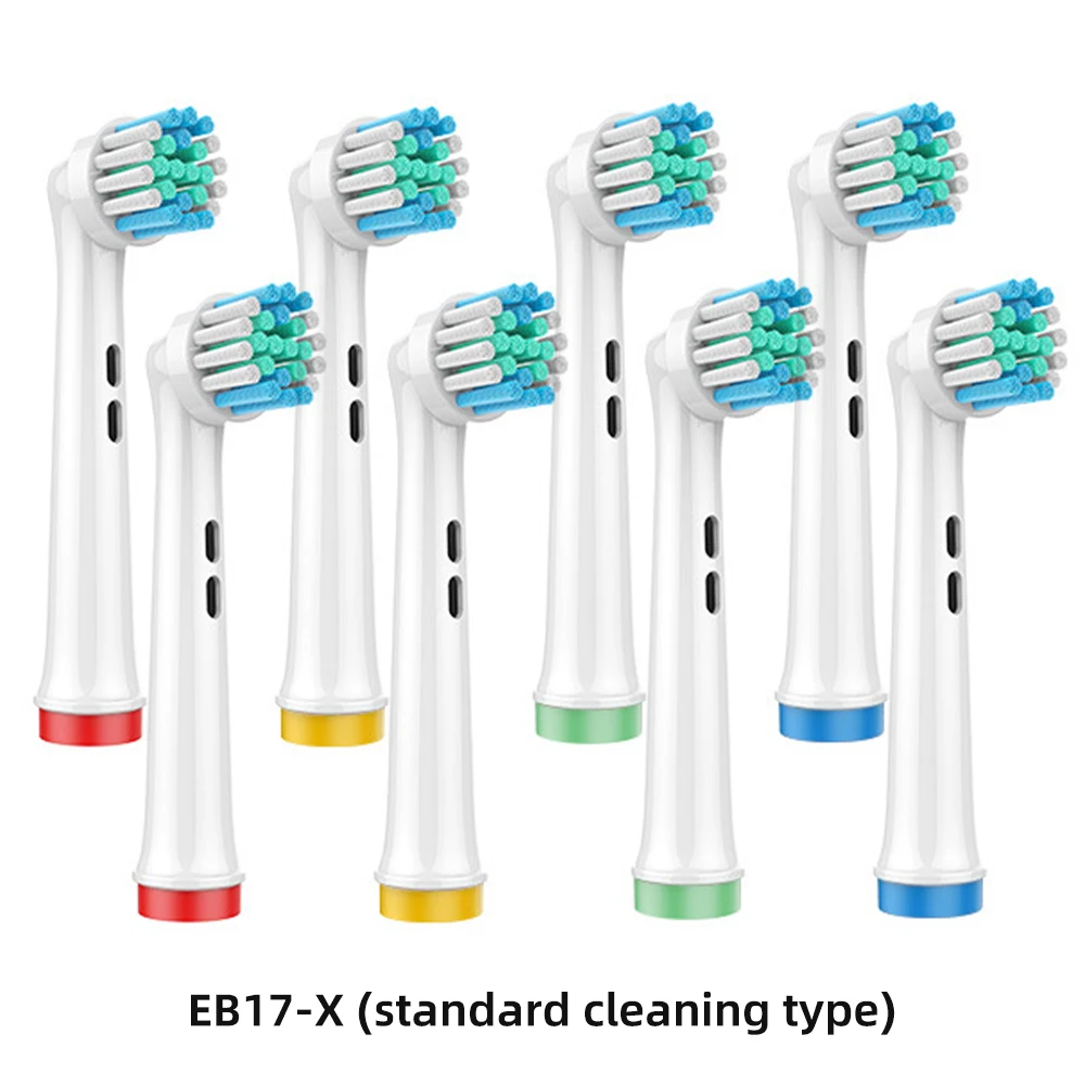 8/12/16/20Pcs Electric Toothbrush Replacement Heads Standard cleaning Tooth Brush Heads For Oral B Toothbrush Nozzles EB17-X 8 12 16 20pcs electric toothbrush replacement heads precision cleaning tooth brush heads for oral b toothbrush nozzles eb20 x