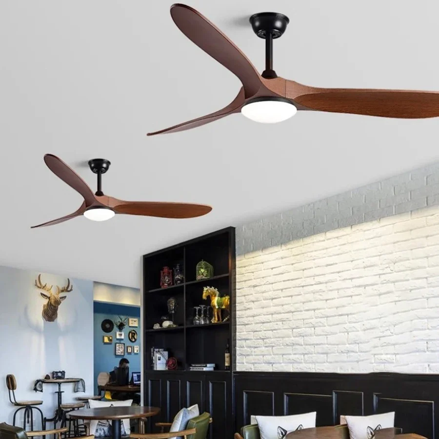 Ceiling Fan Electric Fan LED Ceiling Fan Lights LED Fan Light Low Floor Modern Ceiling Fan without Light 6-speed DC Motor Reversible Blade Remote Control