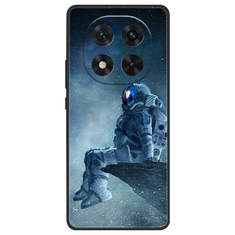 Luxury Silicone Soft Bumper Phone Case - Space Design, TPU Cover
