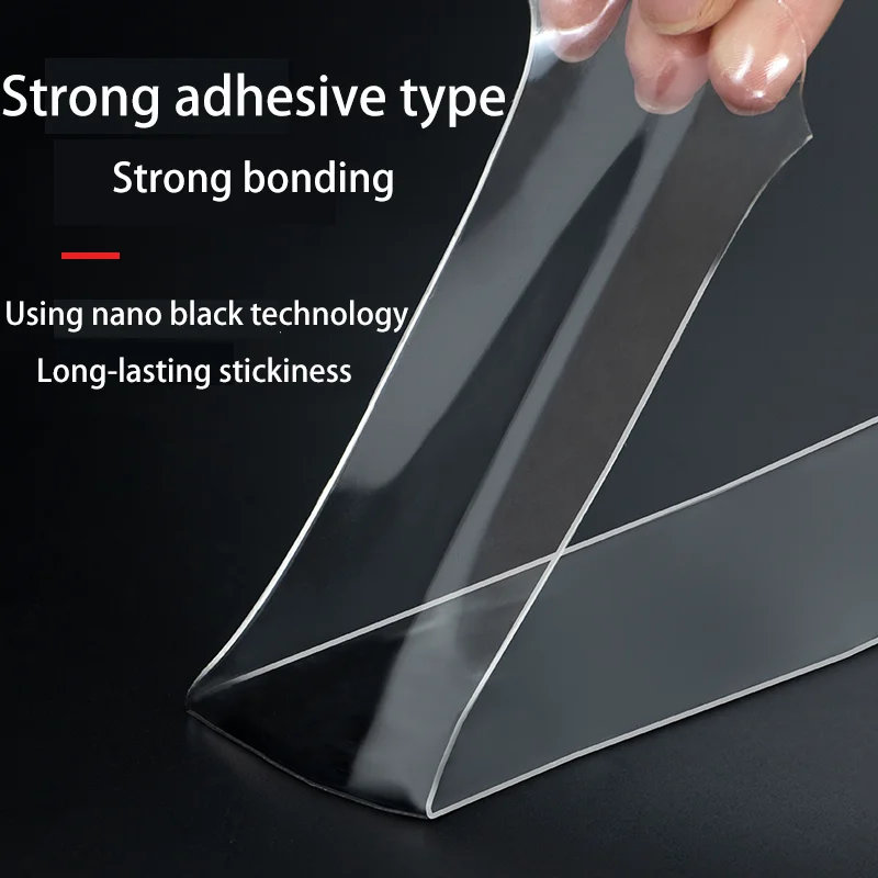 Multi-Purpose Double-Sided Nano Tape - Strong, No-Trace Removal