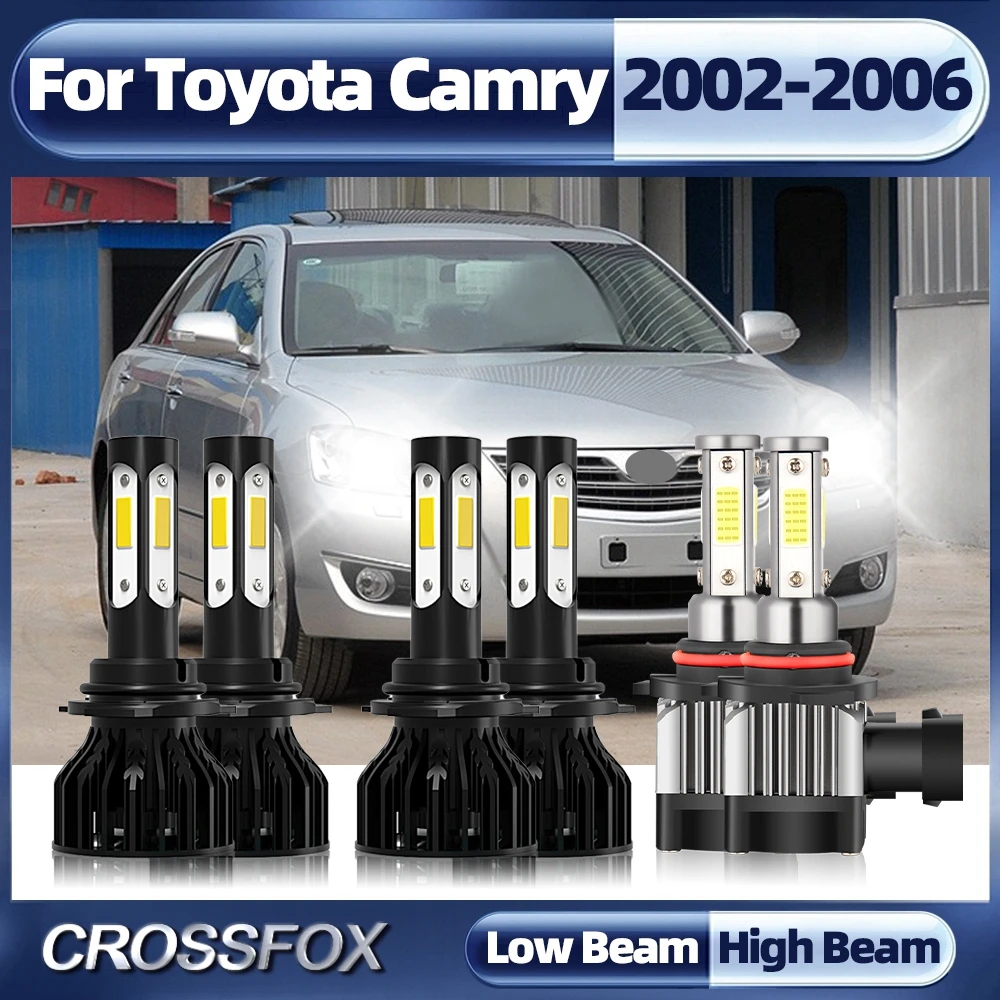 

LED Canbus 9005 HB3 9006 HB4 Turbo Led Headlight Bulb 360W 60000LM 12V Auto Lamp Kit For Toyota Camry 2002 2003 2004 2005 2006