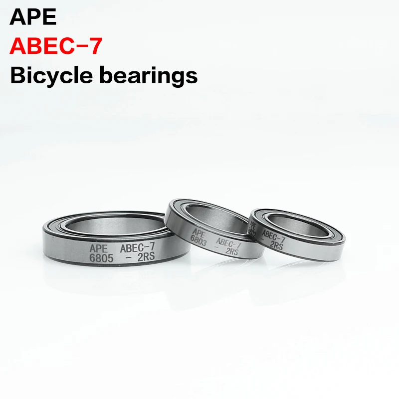 Enhanced Mountain Bike Bearings - Set of 2, High-Performance ABEC-7 Quality