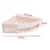 Punch-free Corner Shelf Shampoo Supplies Bathroom Shelves Bathroom Seamless Tripod Storage Rack For Holder Shower 6