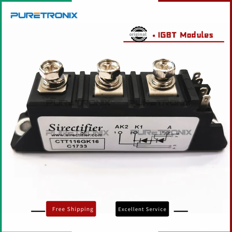

CTT116GK16 MT-DC1101620A MTT110-16V MTT110-16V1 новый оригинальный модуль питания