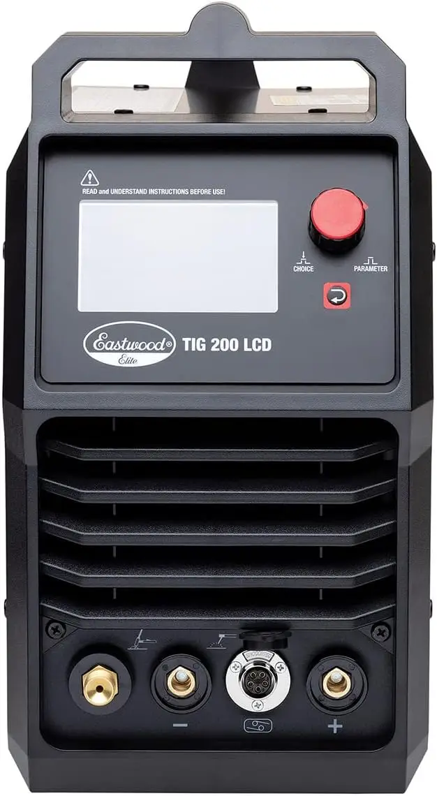 200 Amp LCD Digital Tig Welder AC/DC Pro Welding Machine Pulse Capability Color LCD Screen Latest Welder Inverter Technology