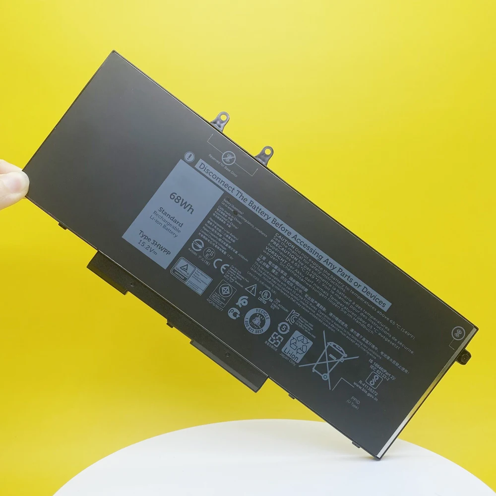 Nova 3hwpp 10x1j N2nll Substituição Bateria para Latitude 5501 5401 5511 5510 5411 5410 Rpc 3541 3551 3550 Bateria do Portátil 15.2 v 68 wh - Imagem 2