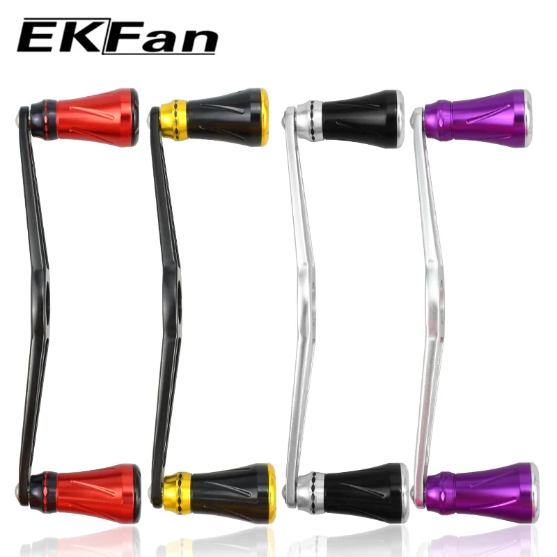 Ekfan New Design Aluminum Alloy 130MM Fishing Reel Handle Knob Suitable For  SHI&DAI Baitcast Reel Water Drop Fishing Reel