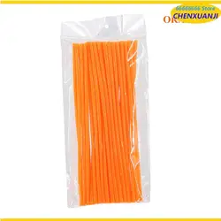 Universal Bicycle and Motorcycle Wheel Spoke Protector Sleeve - Vibrant Colored Protective Cover (Orange 36pcs)
